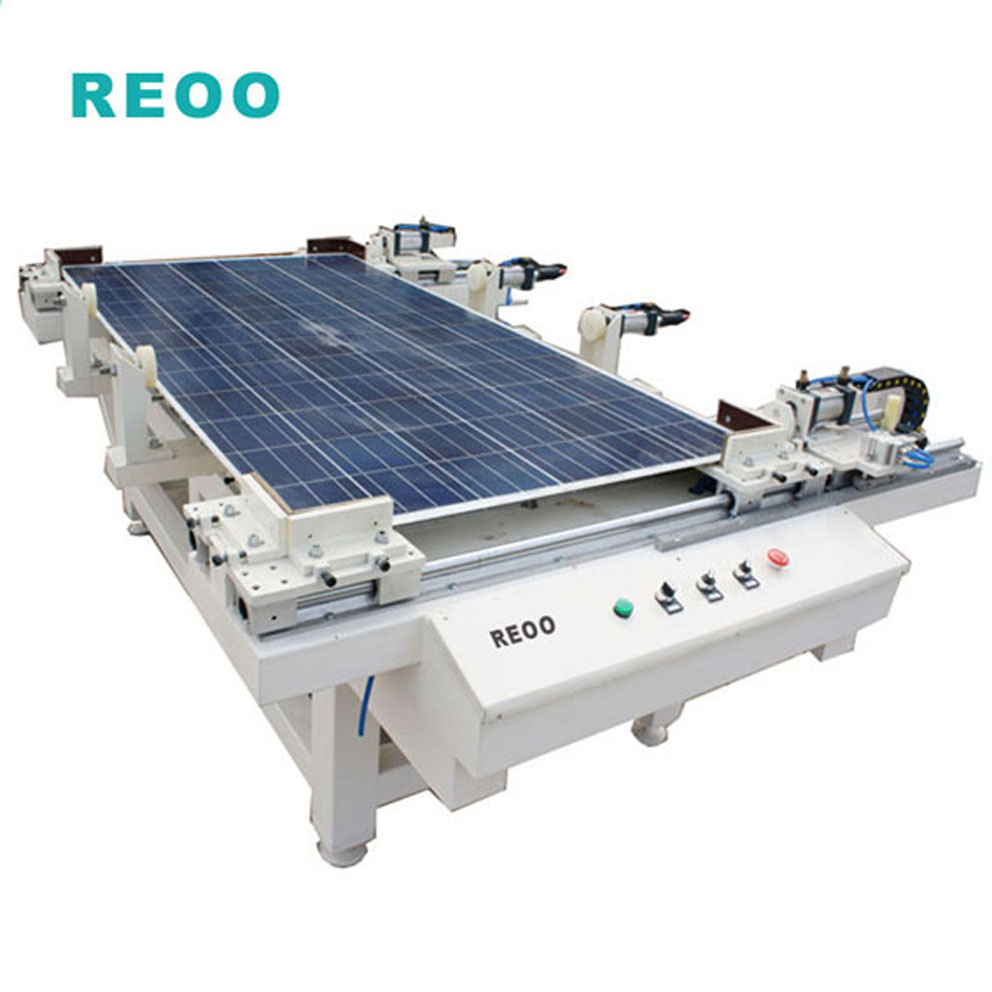 Framing machine for grouping solar panel framer by pneumatic(图1)